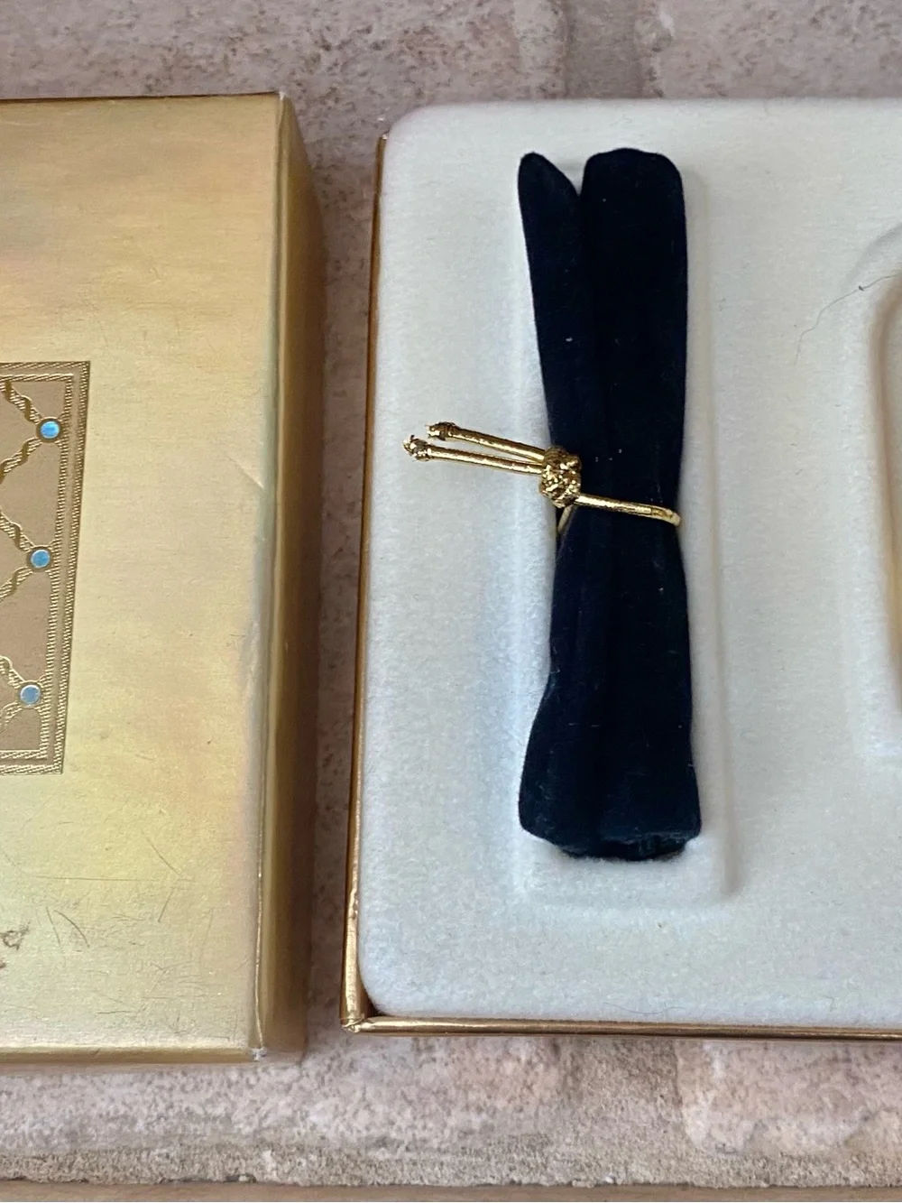 Vtg Estee Lauder BABY GRAND PIANO W/ BENCH Solid Perfume Compact, Box Bag NEW